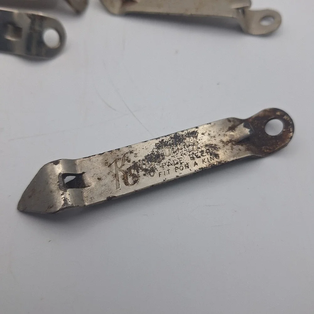 Vintage Coca Cola Goebel Drewrys Beer Can‎ Bottle Openers Lot 7 Collectible